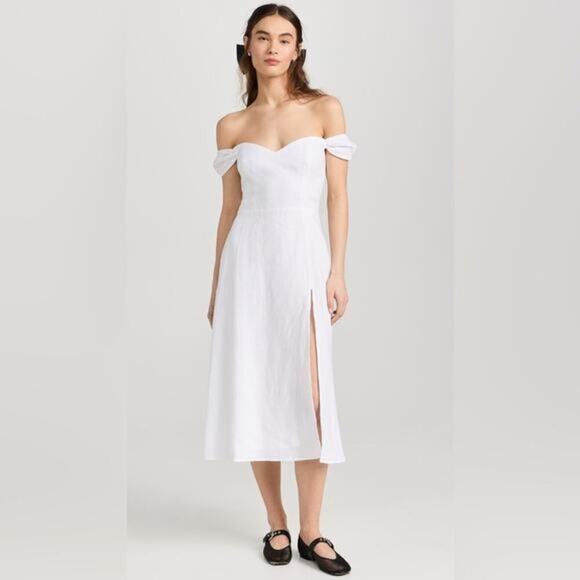 NEW REFORMATION Bridgton Linen Dress Size 2 B2507 NEW REFORMATION Bridgton Linen Dress Size 2 B2507
